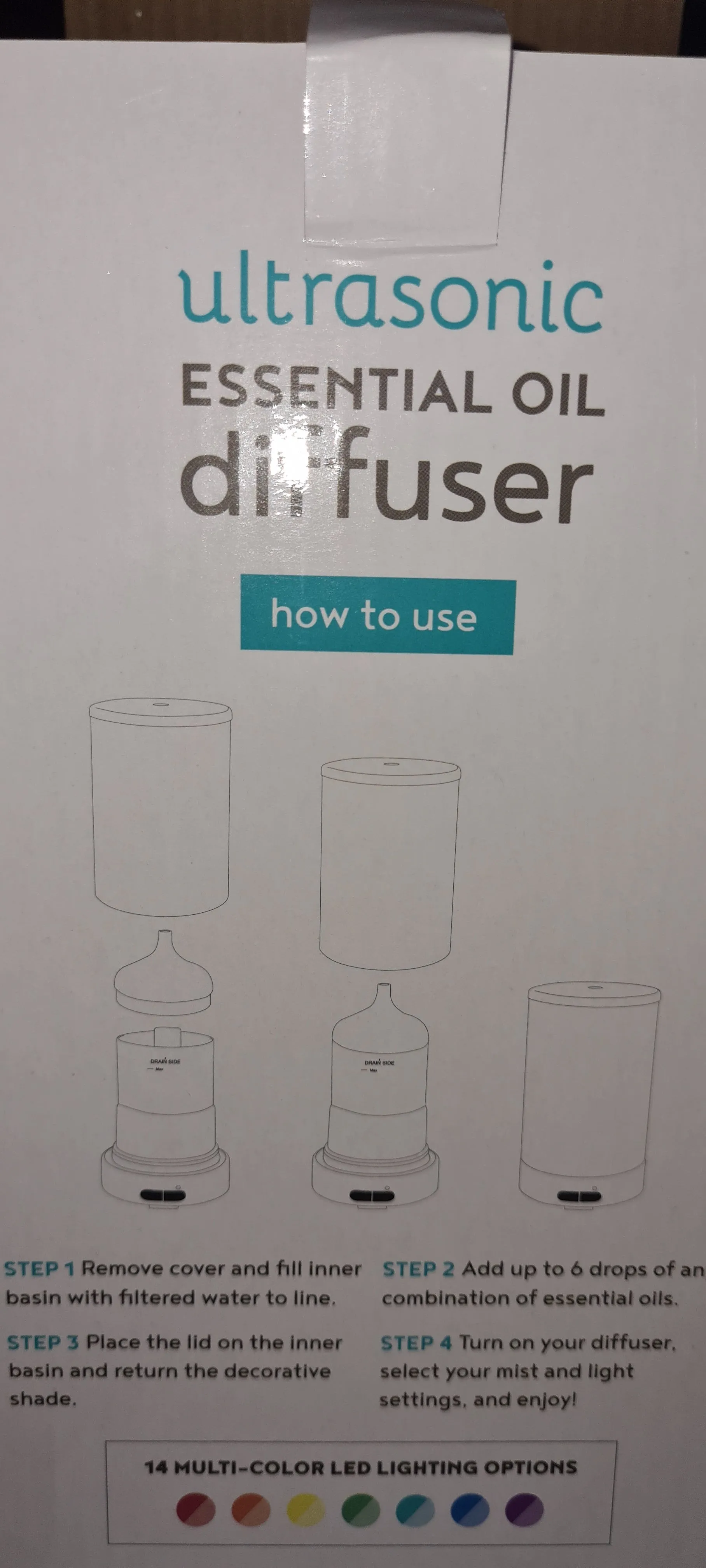 3D AROMA BURST ULTRASONIC DIFFUSERS
