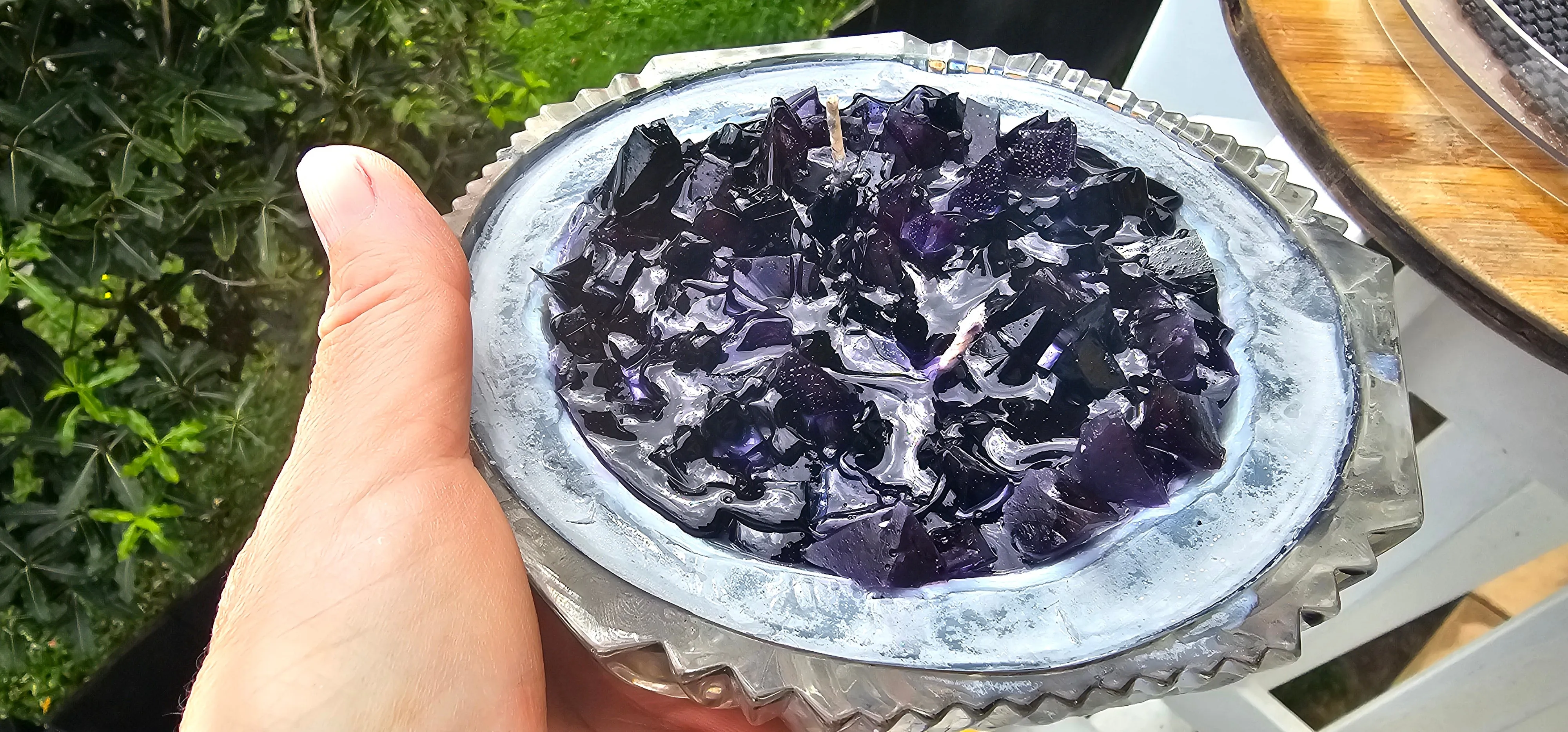 AMETHYST GEODE CANDLE