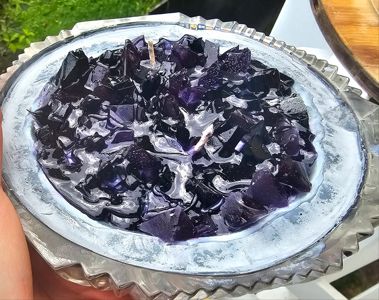 AMETHYST GEODE CANDLE