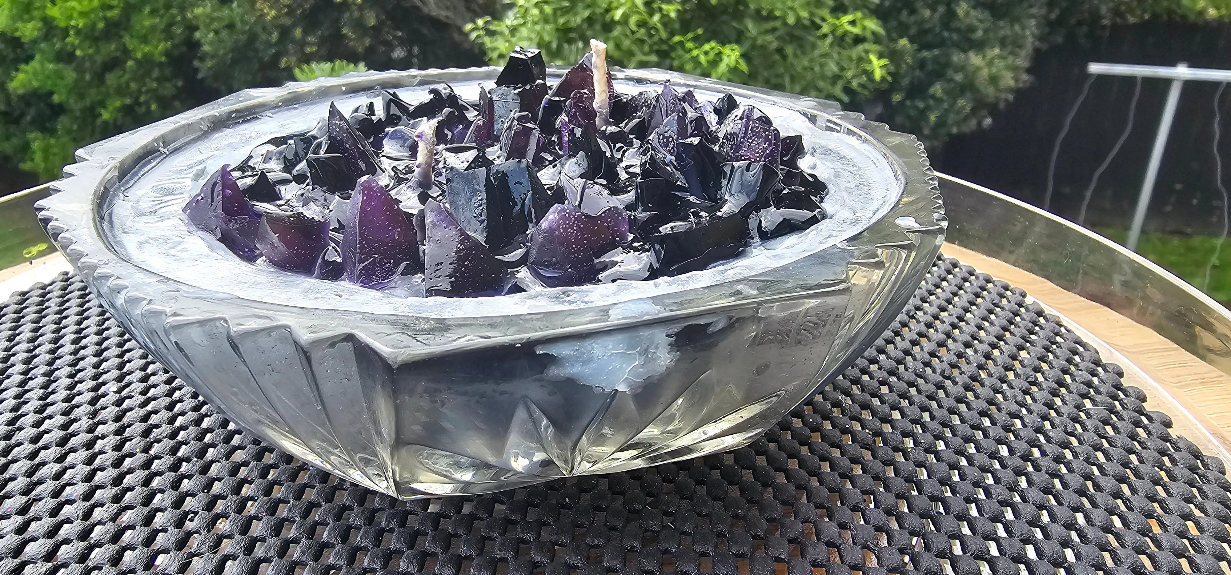 AMETHYST GEODE CANDLE