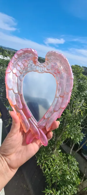 ANGEL WINGS MIRROR -made by me