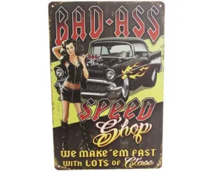 BAD ASS-A4 WALL ART