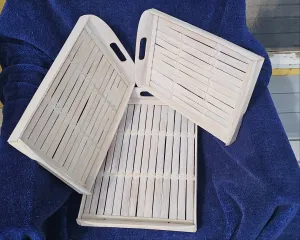 BAMBOO TRAY BUY 1 OR BUY THE SET
