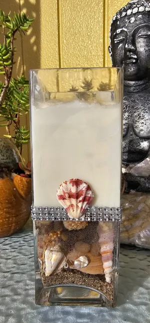 BEACHY FRENCH LAVENDER & VANILLA CANDLE