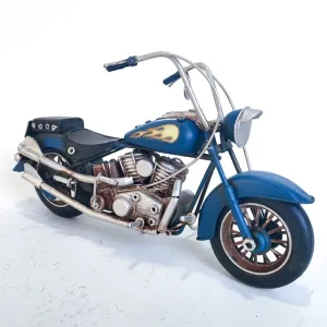 BLUE MOTORCYCLE