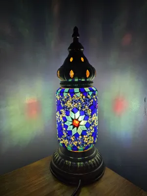 BLUE TURKISH LAMPS