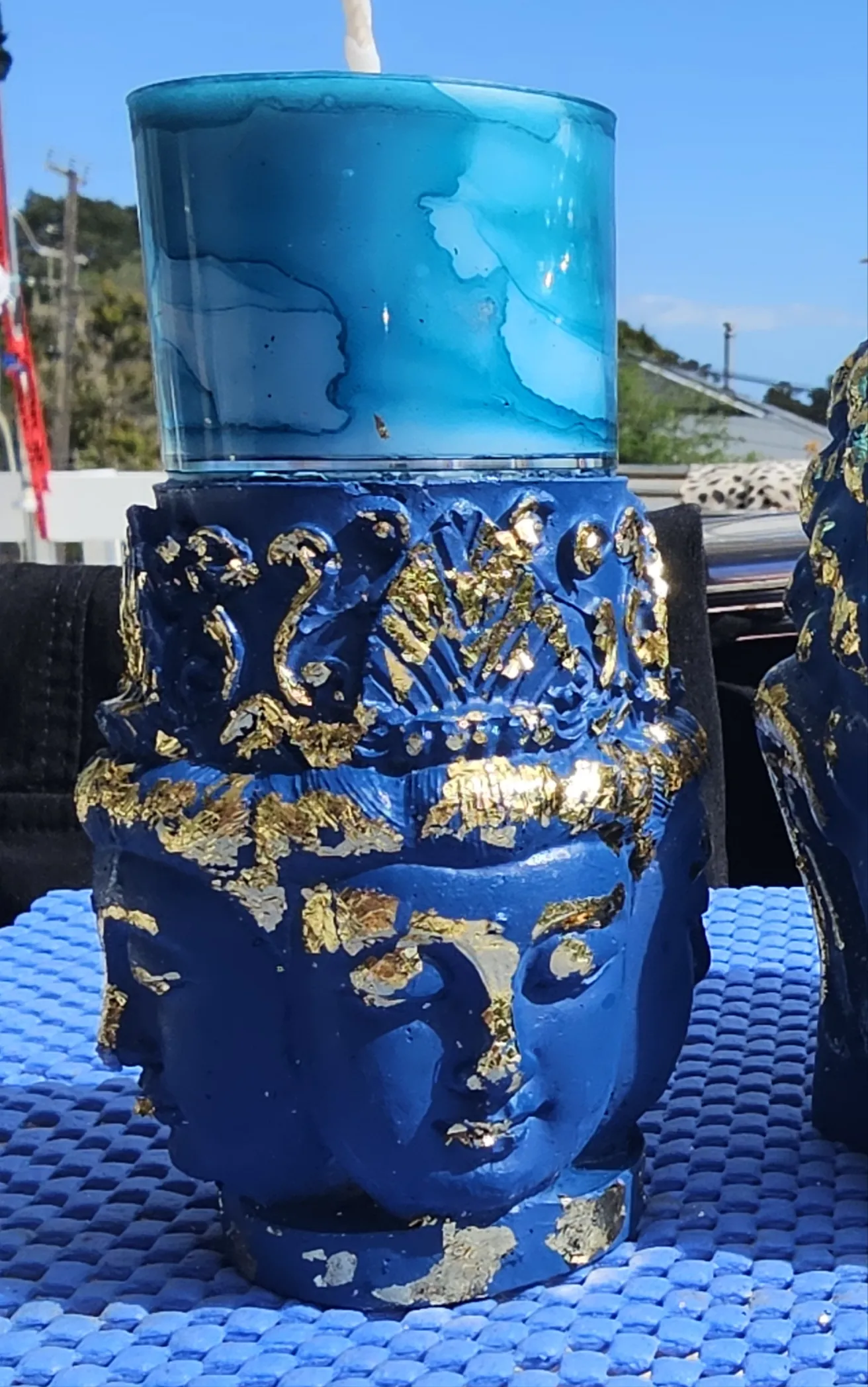 BUDDHA CANDLE HOLDER