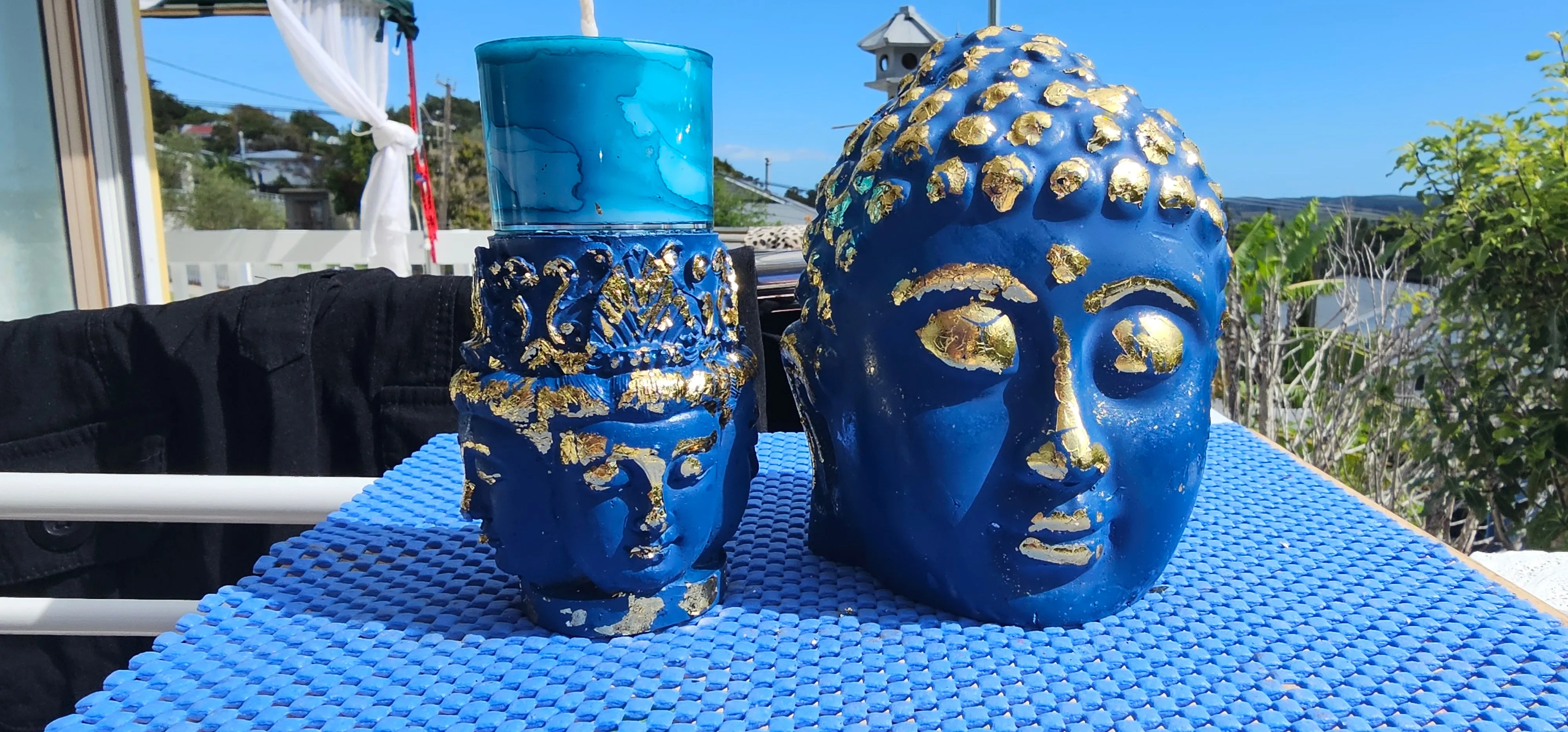BUDDHA CANDLE HOLDER