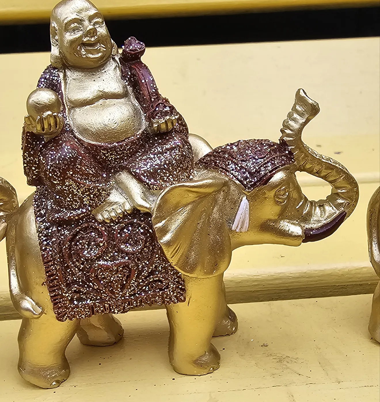 BUDDHA ON ELEPHANT