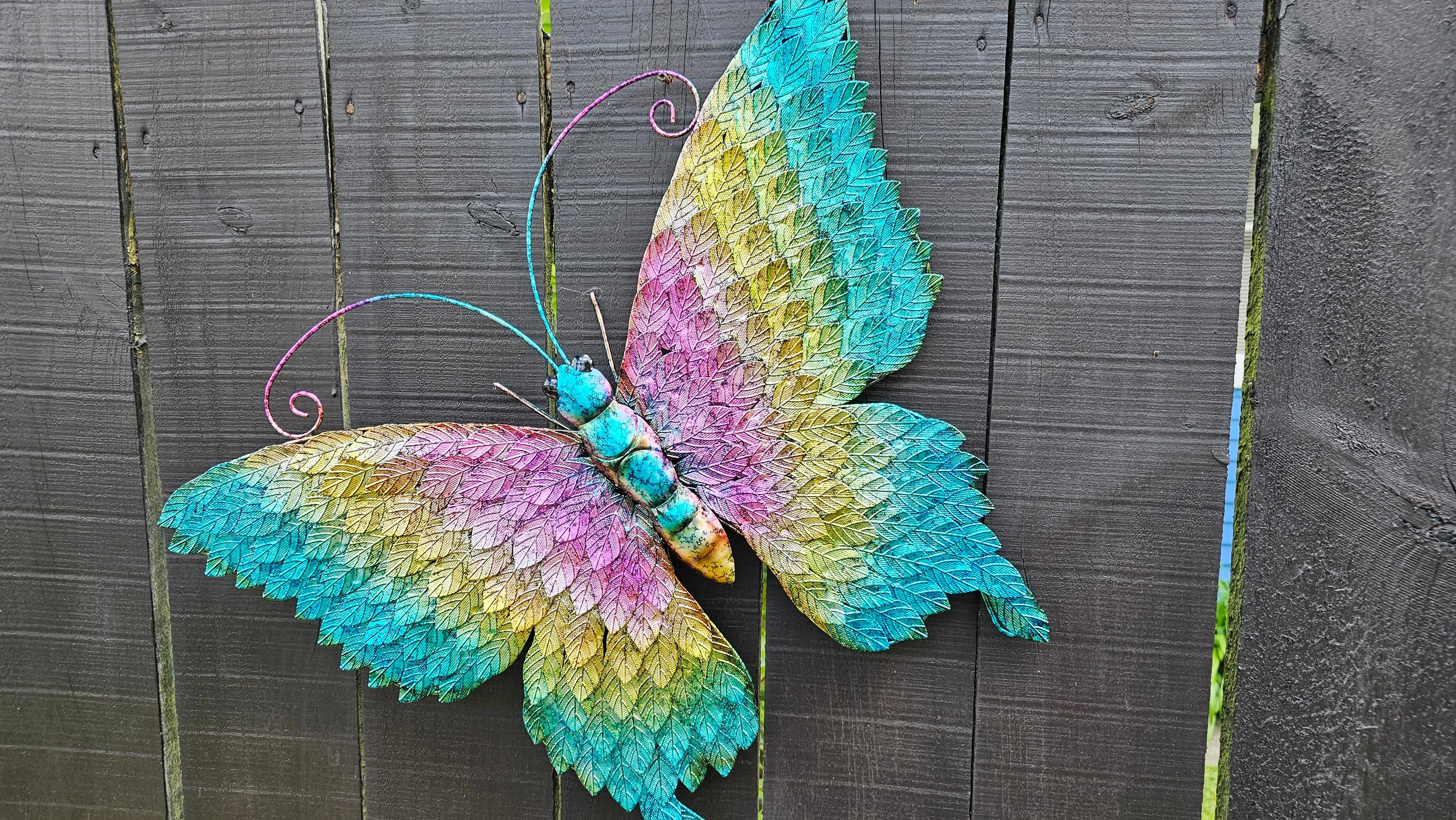 BUTTERFLY 3D METAL WALL ART