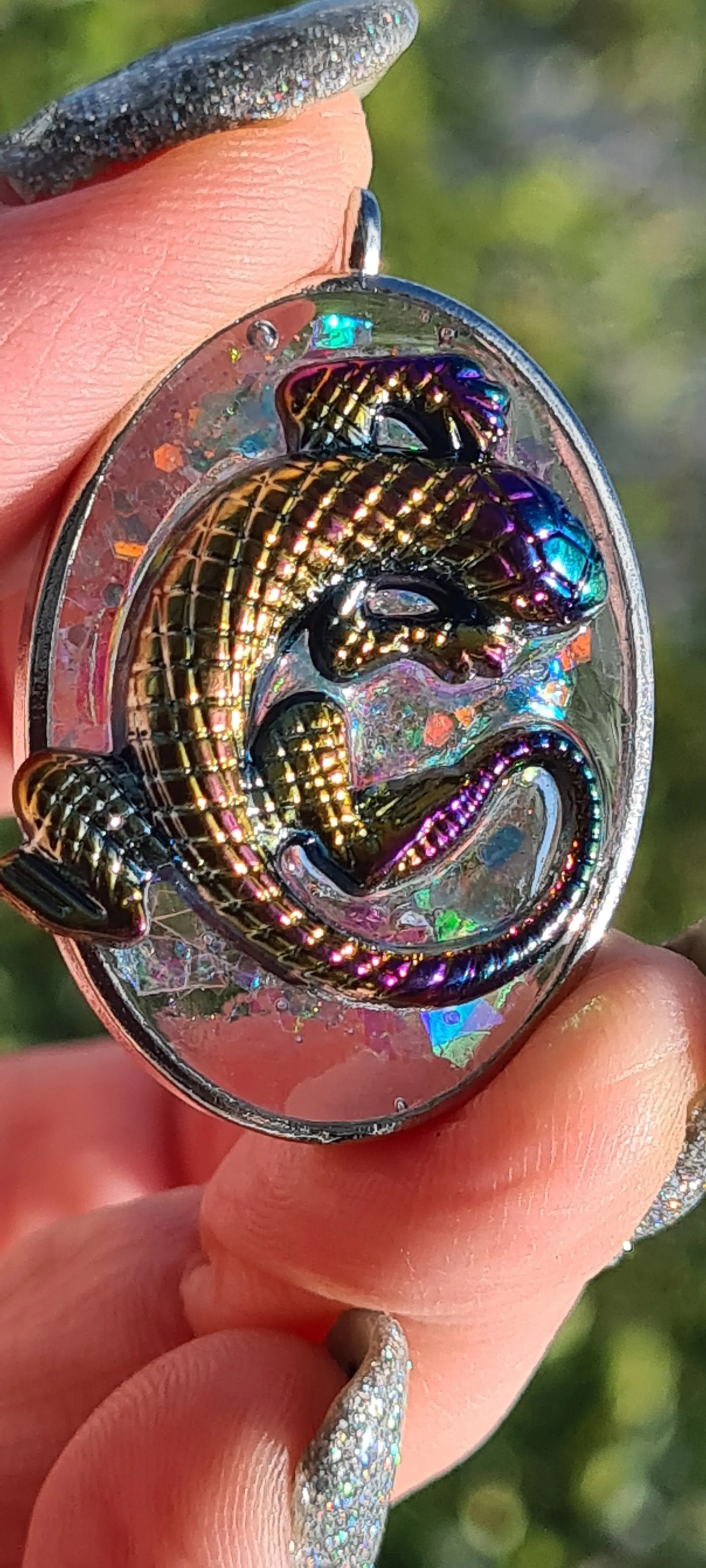 CAMELION GHEKO PENDANT-made by me
