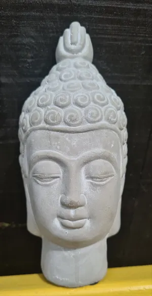CEMENT BUDDHA HEAD