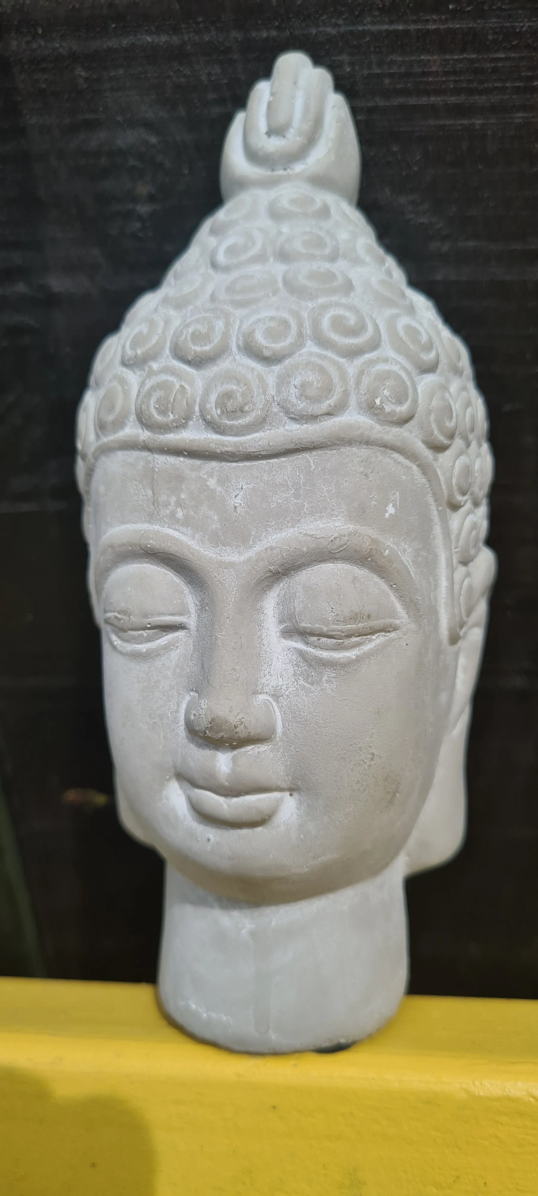 CEMENT BUDDHA HEAD