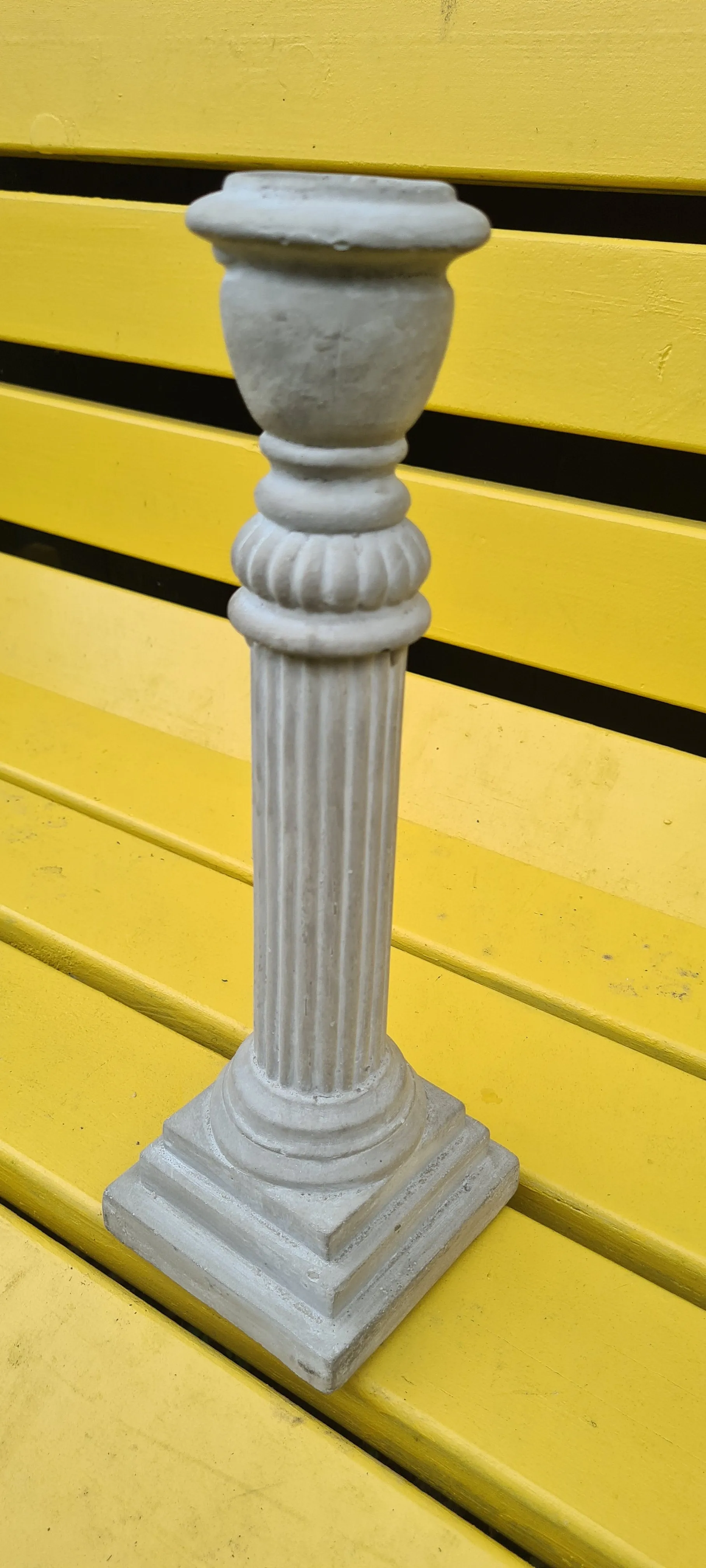 CEMENT CANDLE HOLDER