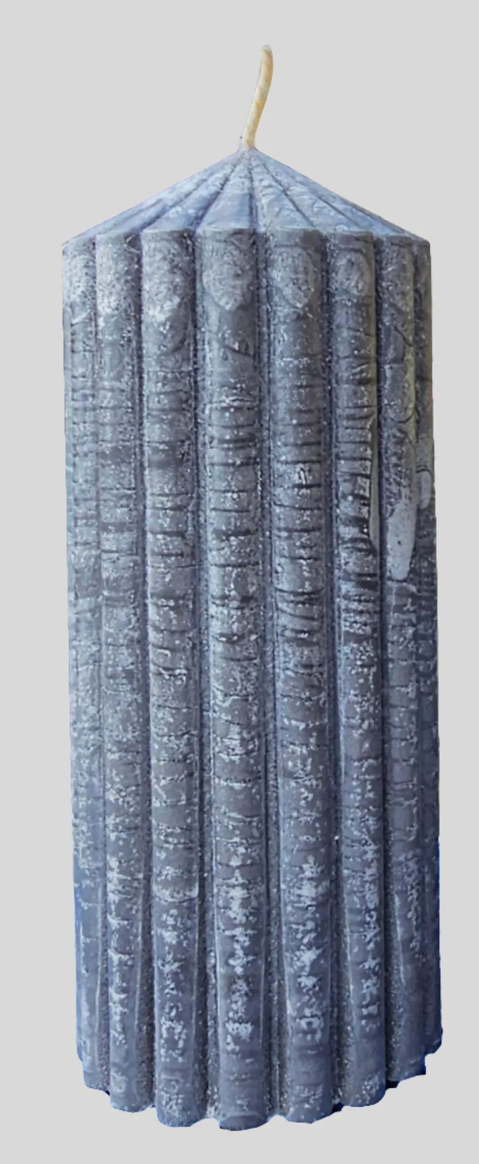 CHARCOAL RIBERRY RIVERMINT PILLAR CANDLES-buy 1 or set