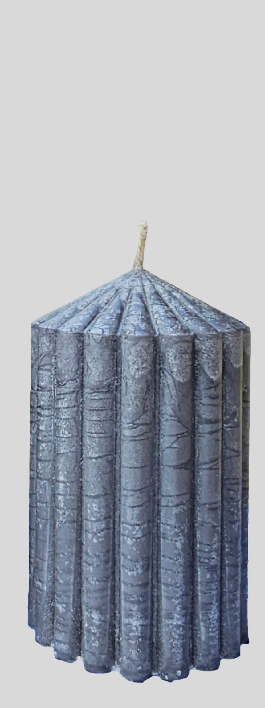 CHARCOAL RIBERRY RIVERMINT PILLAR CANDLES-buy 1 or set