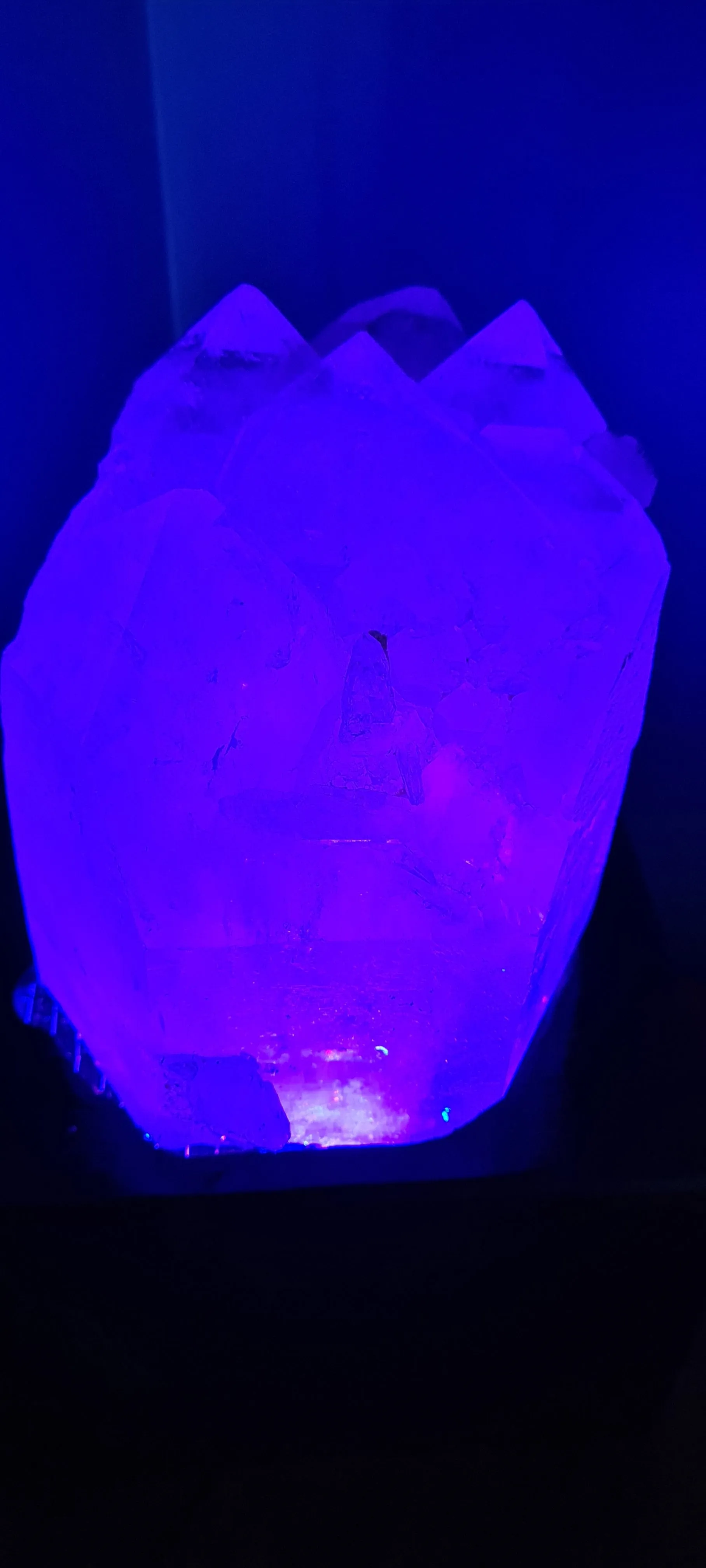 Clearance sale💥CLEAR QUARTZ CLUSTER LAMP