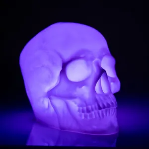 COLOUR CHANGING COOL SKULL SPEAKER/LAMP