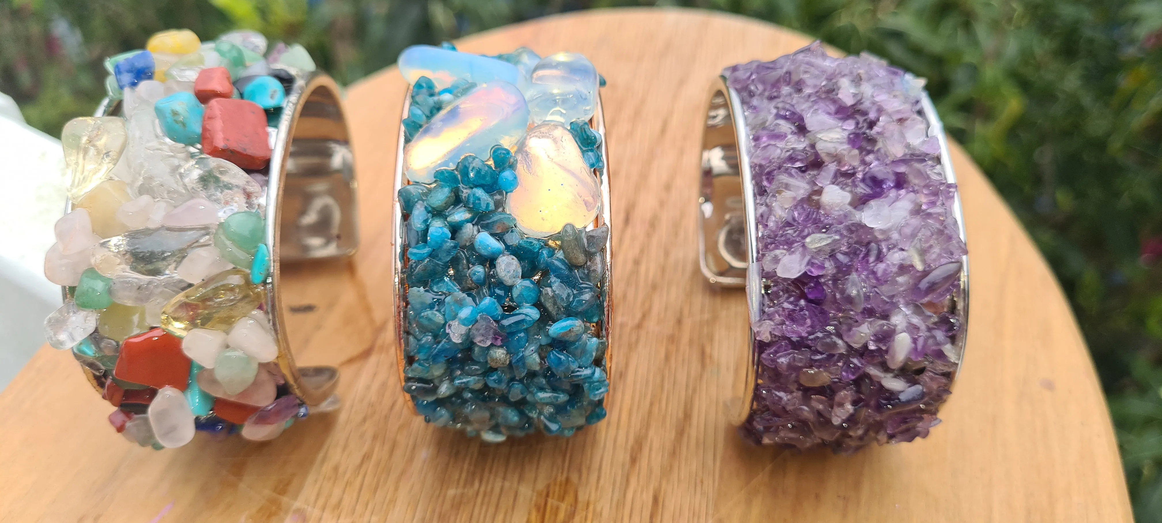 CRYSTAL BRACELETS( made by me)