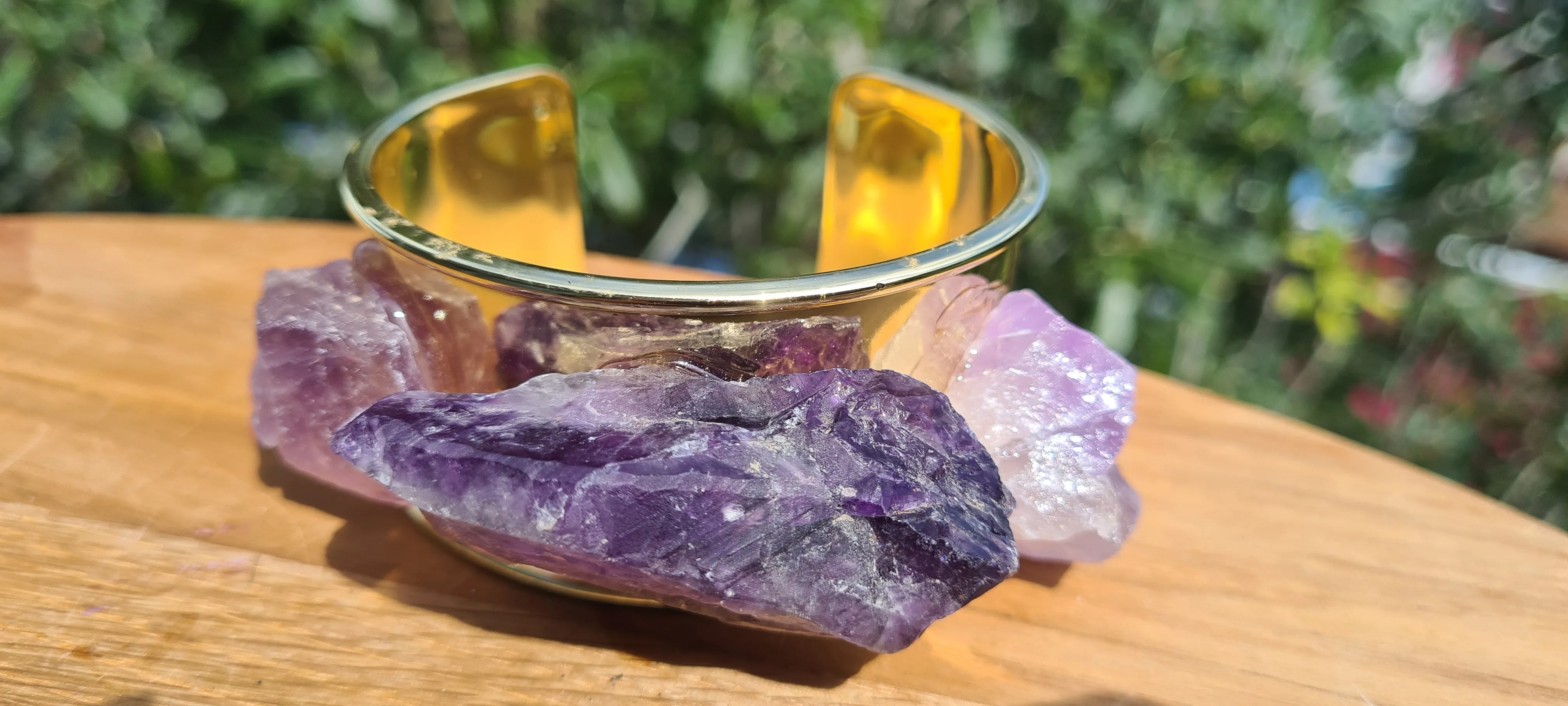 CRYSTAL CUFF BRACELETS-made by me