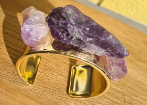 CRYSTAL CUFF BRACELETS-made by me