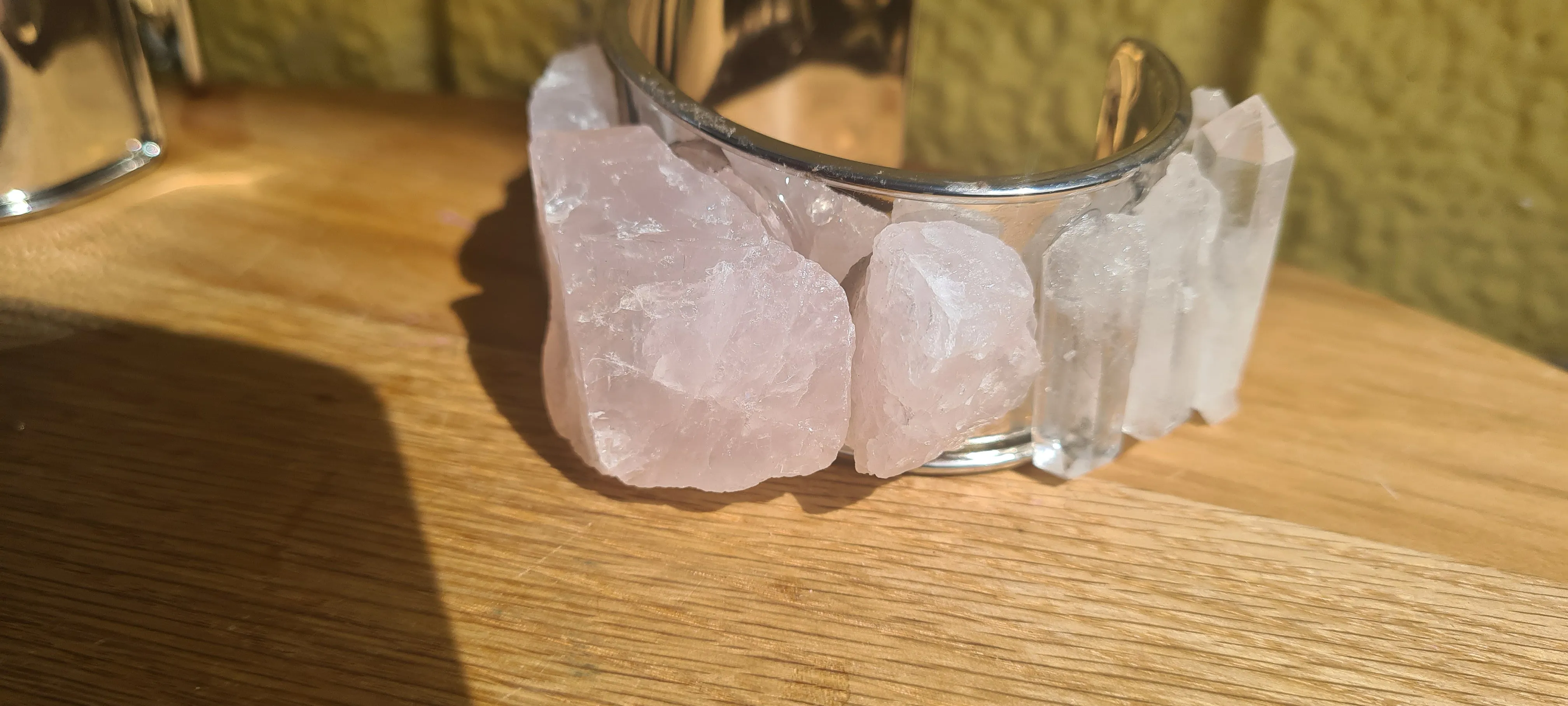 CRYSTAL CUFF BRACELETS-made by me