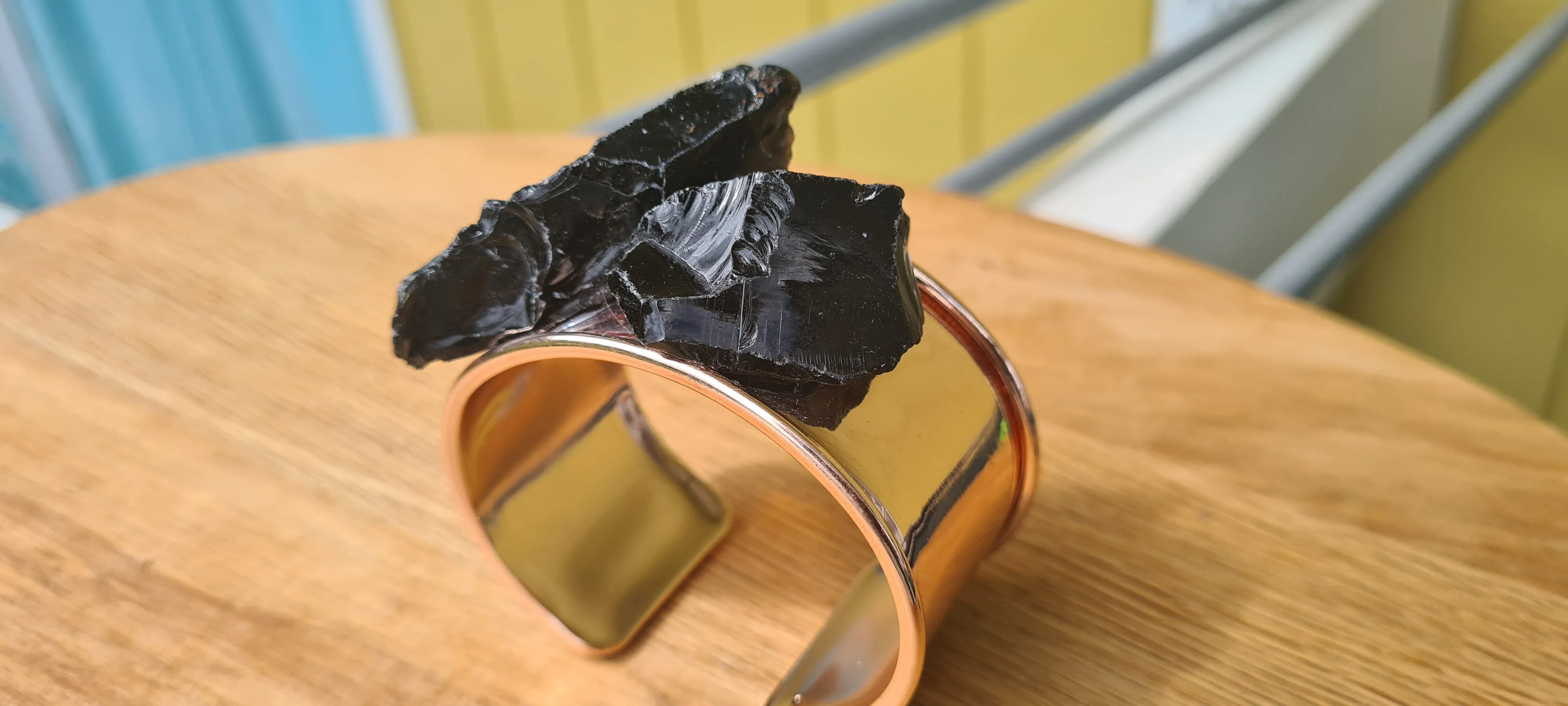 CRYSTAL CUFF BRACELETS-made by me