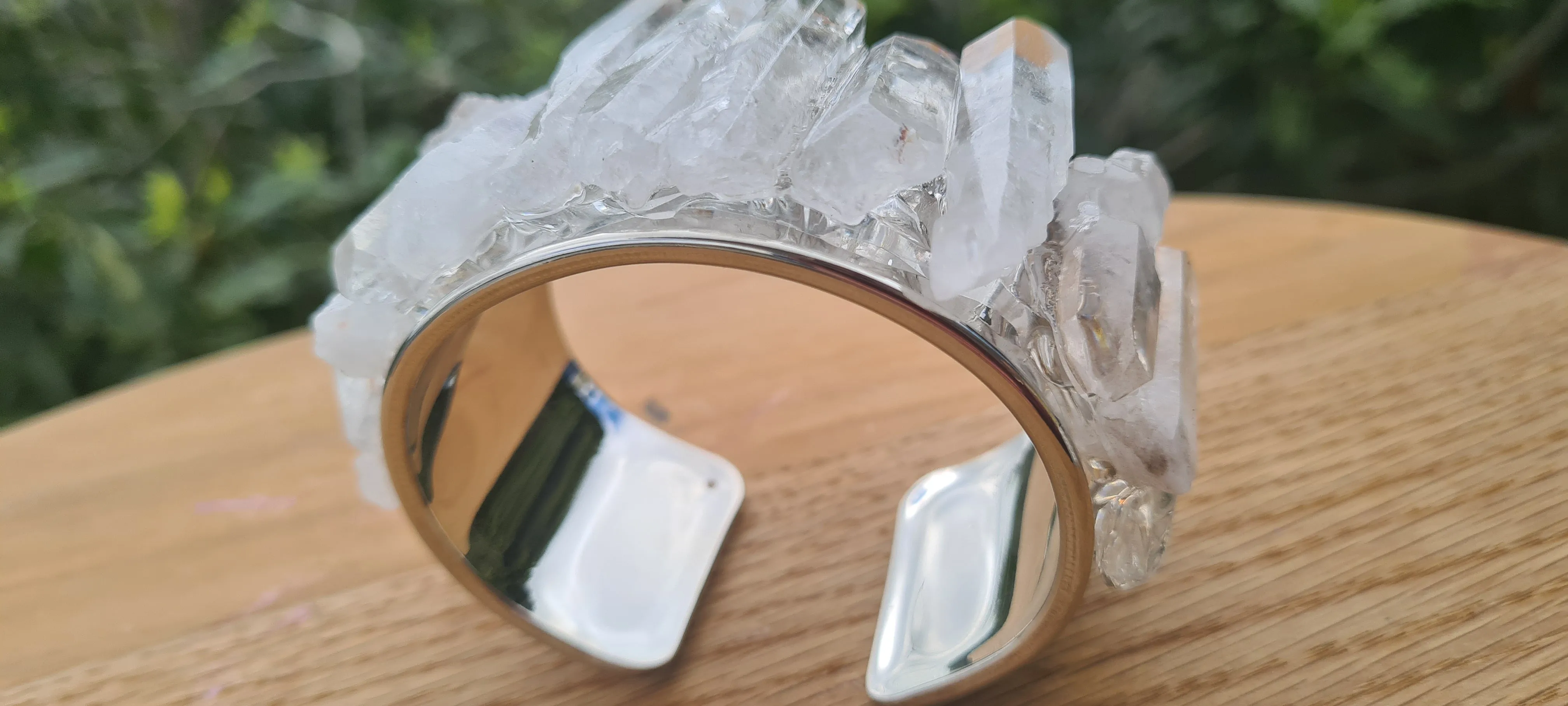 CRYSTAL CUFF BRACELETS-made by me