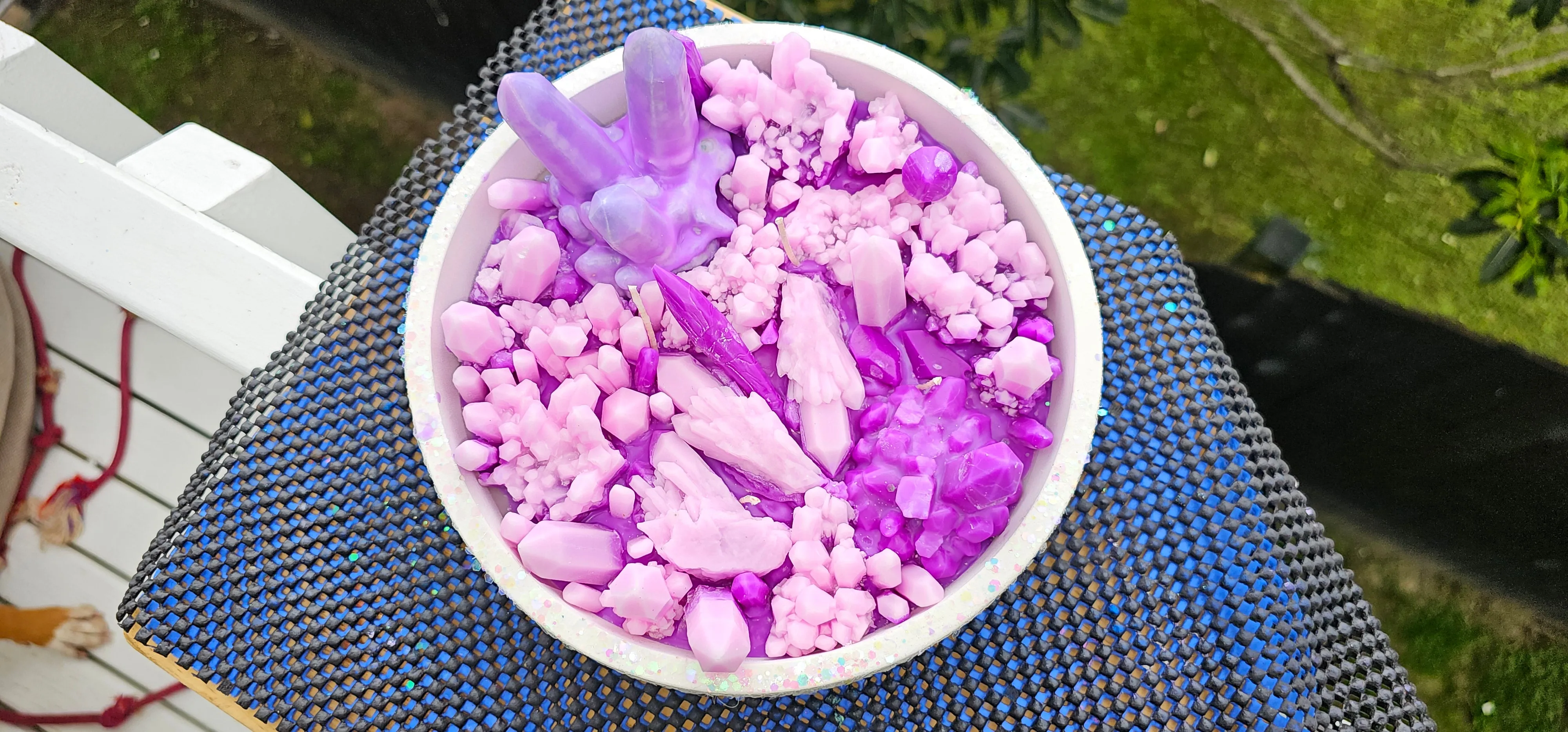 CRYSTAL HANDMADE CANDLE