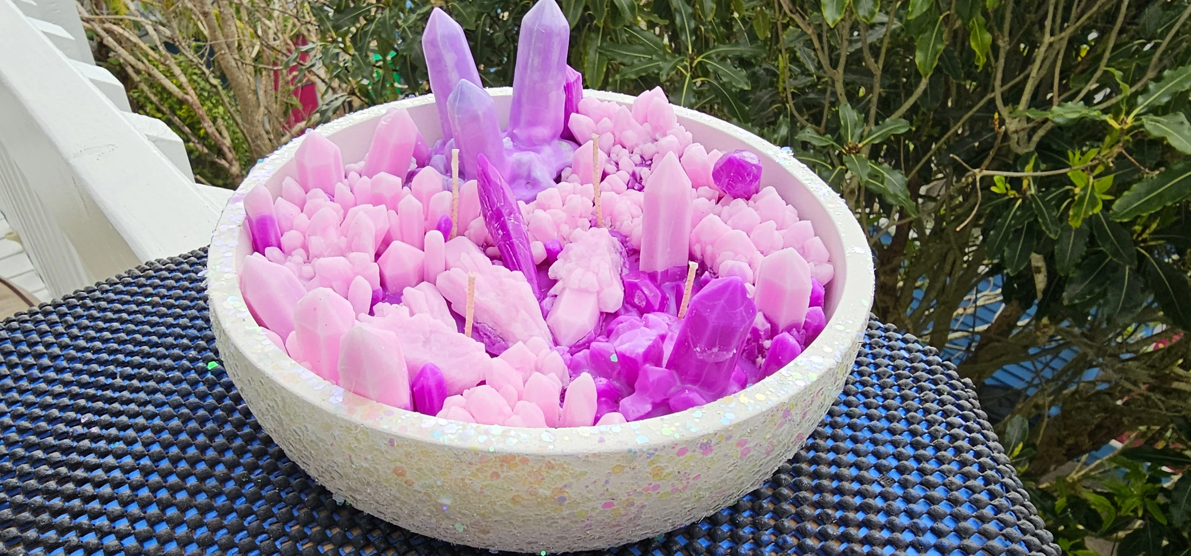 CRYSTAL HANDMADE CANDLE
