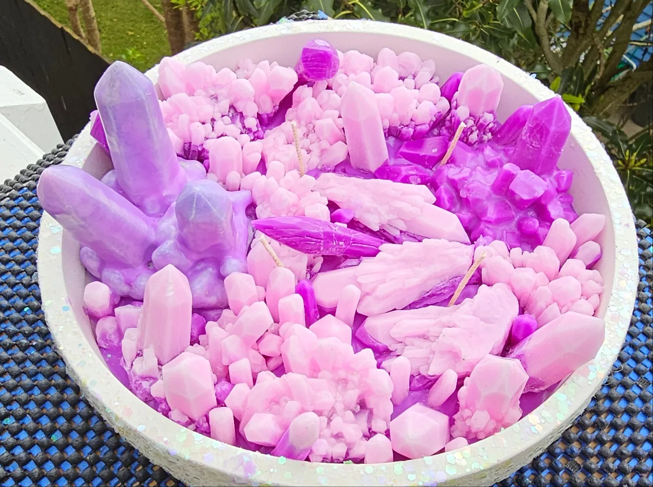 CRYSTAL HANDMADE CANDLE