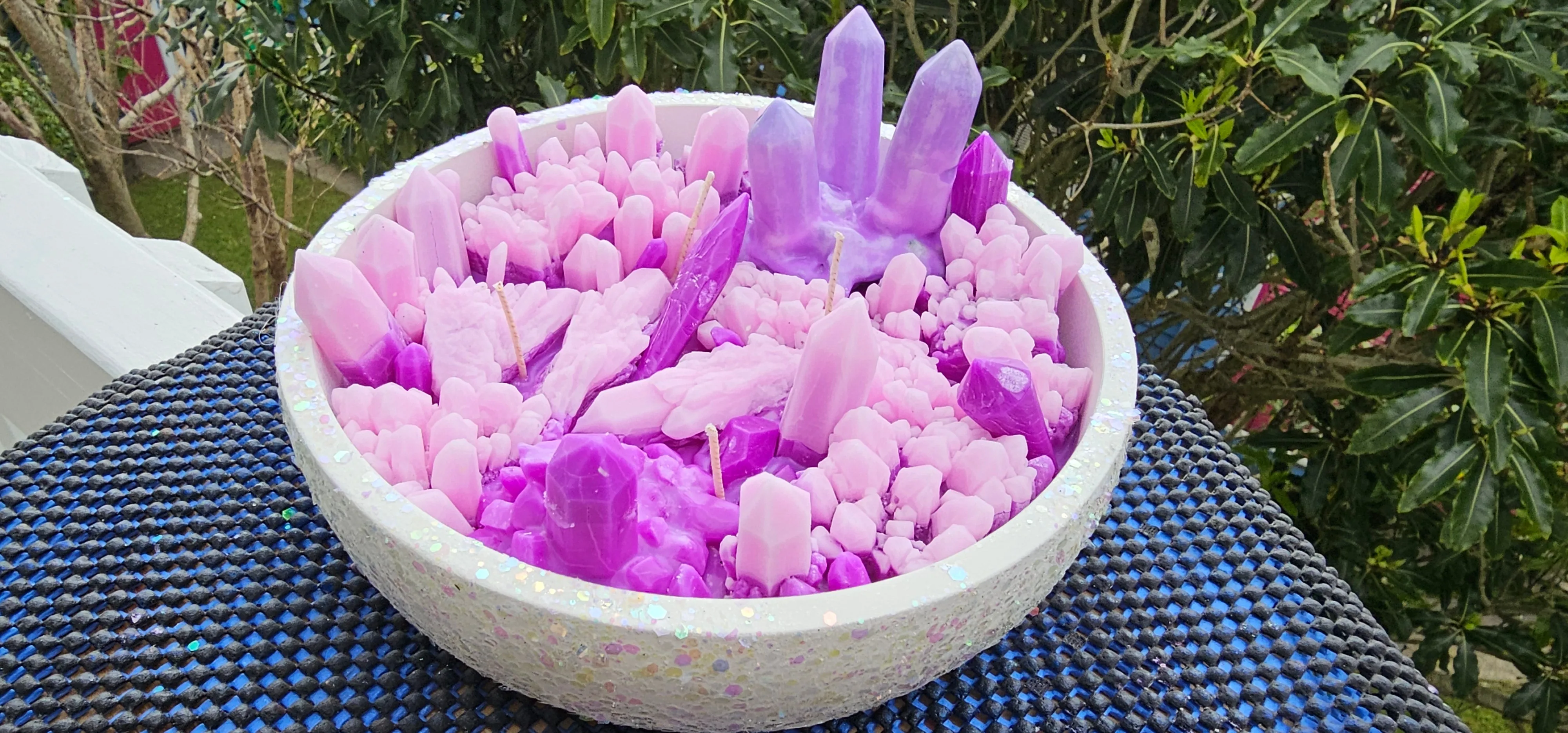 CRYSTAL HANDMADE CANDLE