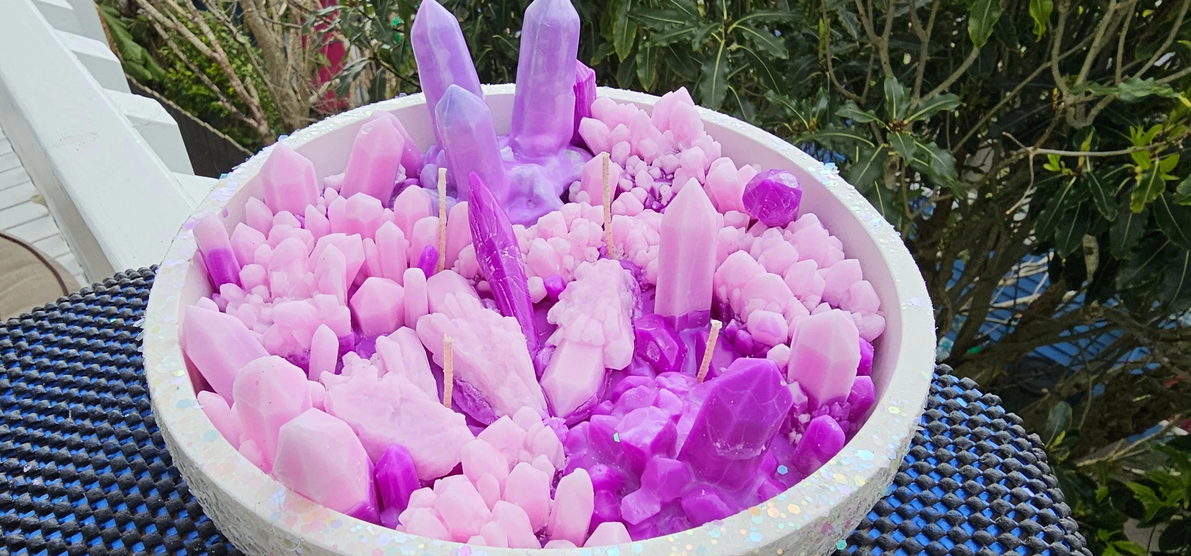 CRYSTAL HANDMADE CANDLE
