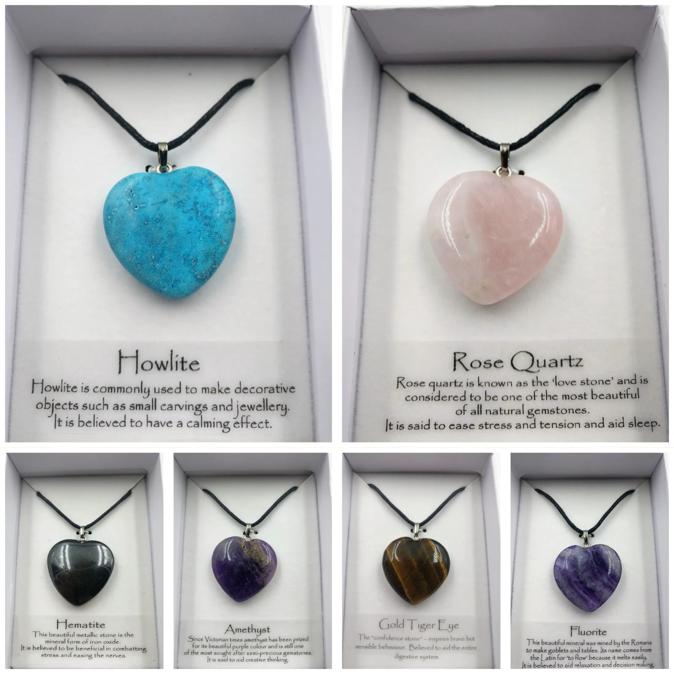 CRYSTAL HEART NECKLACE