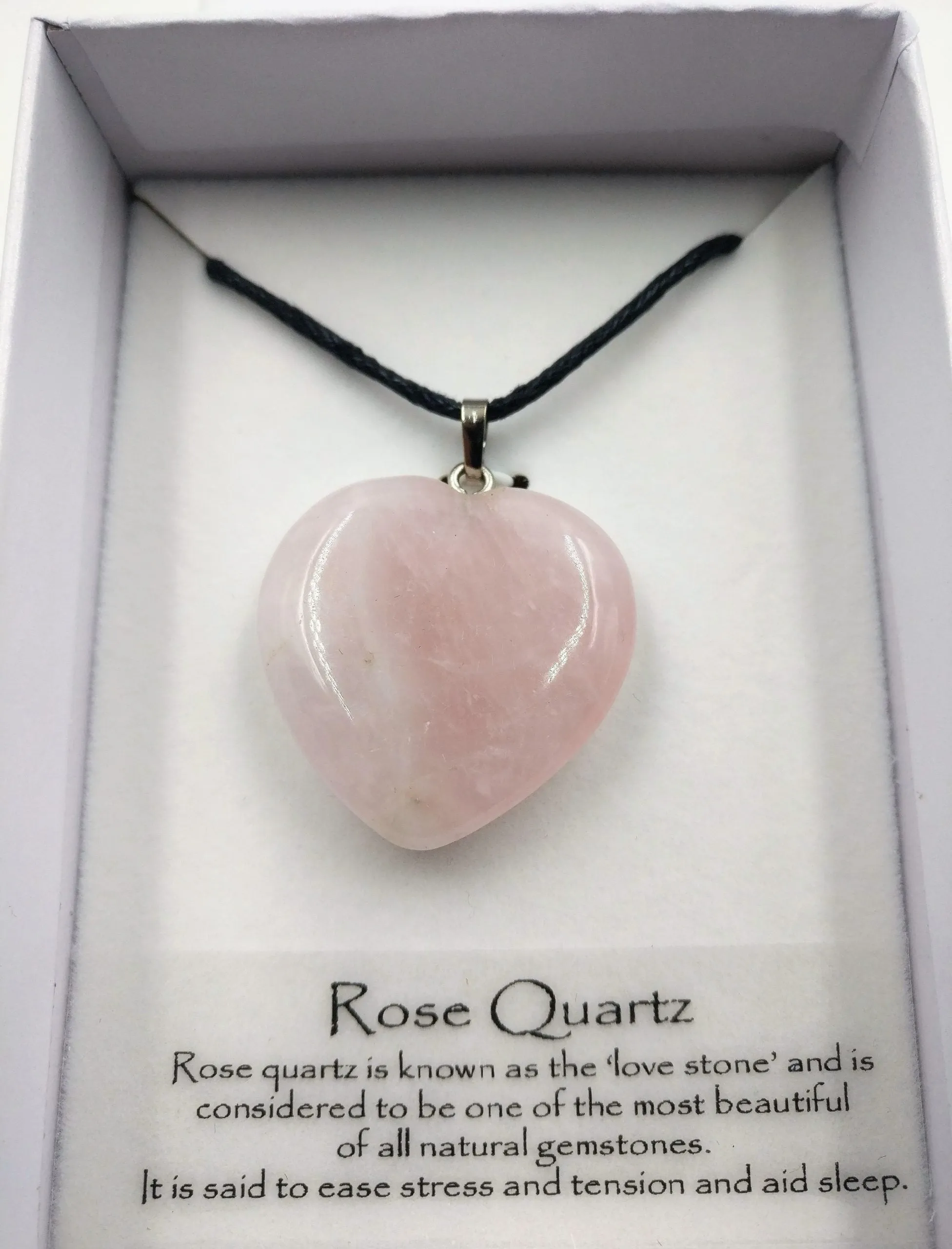CRYSTAL HEART NECKLACE