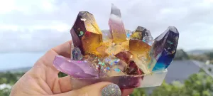 CRYSTAL INSPIRED SOAP-made by me
