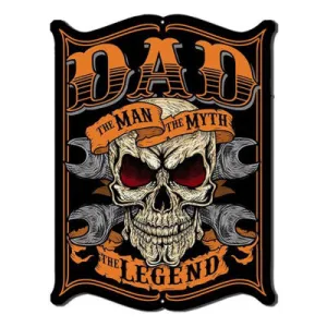 DAD THE LEGEND METAL ART SIGNS