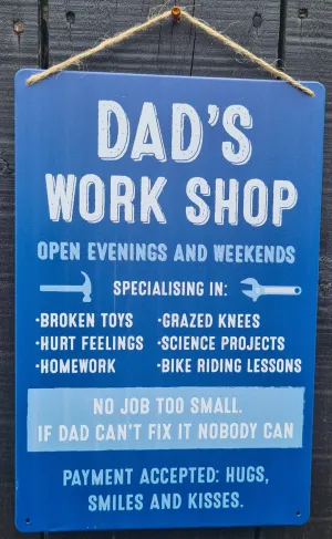 DADS WORKSHOP METAL ART SIGNS