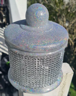 DIAMANTE APOTHECARY JAR
