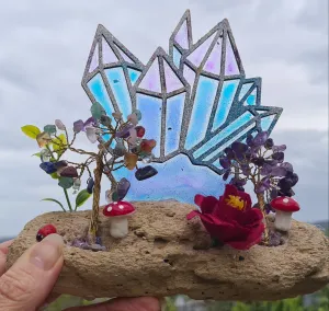 GEM TREES ON DRIFT WOOD