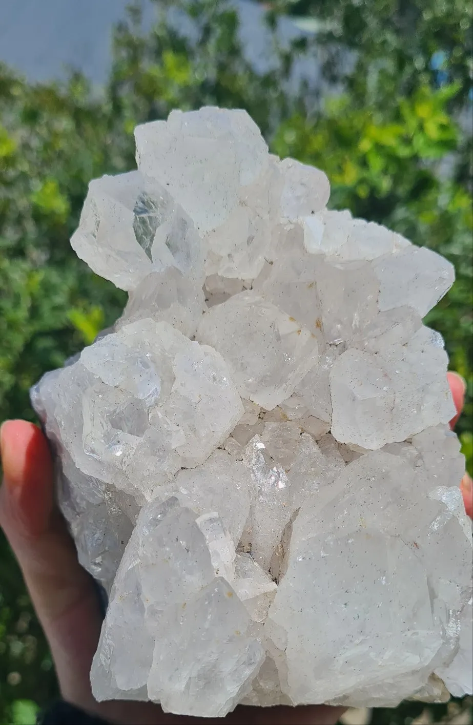 GREEN AMETHYST CUT BASE