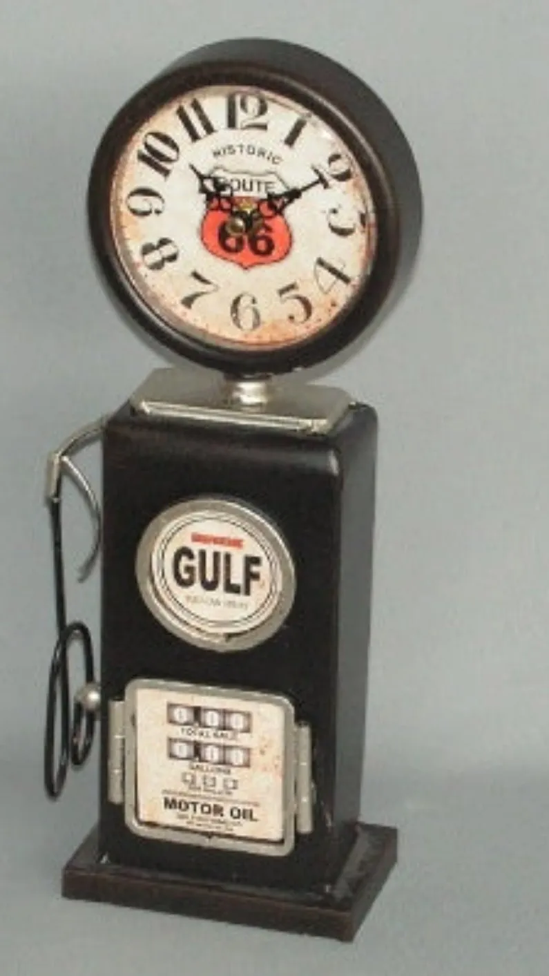 GULF PUMP CLOCK