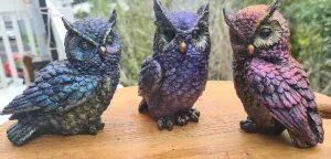 HAND PAINTED CUTE OWLS