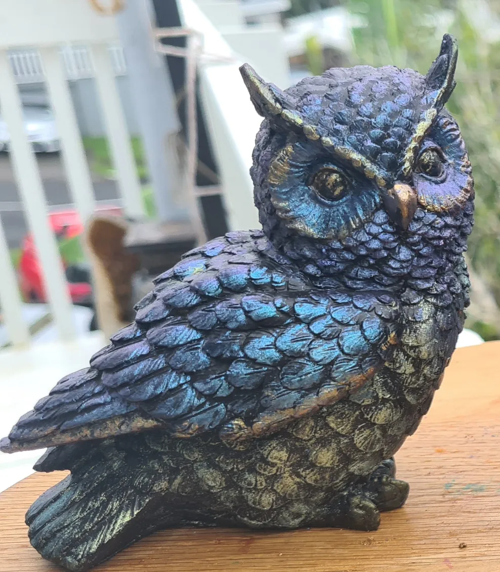 HAND PAINTED CUTE OWLS