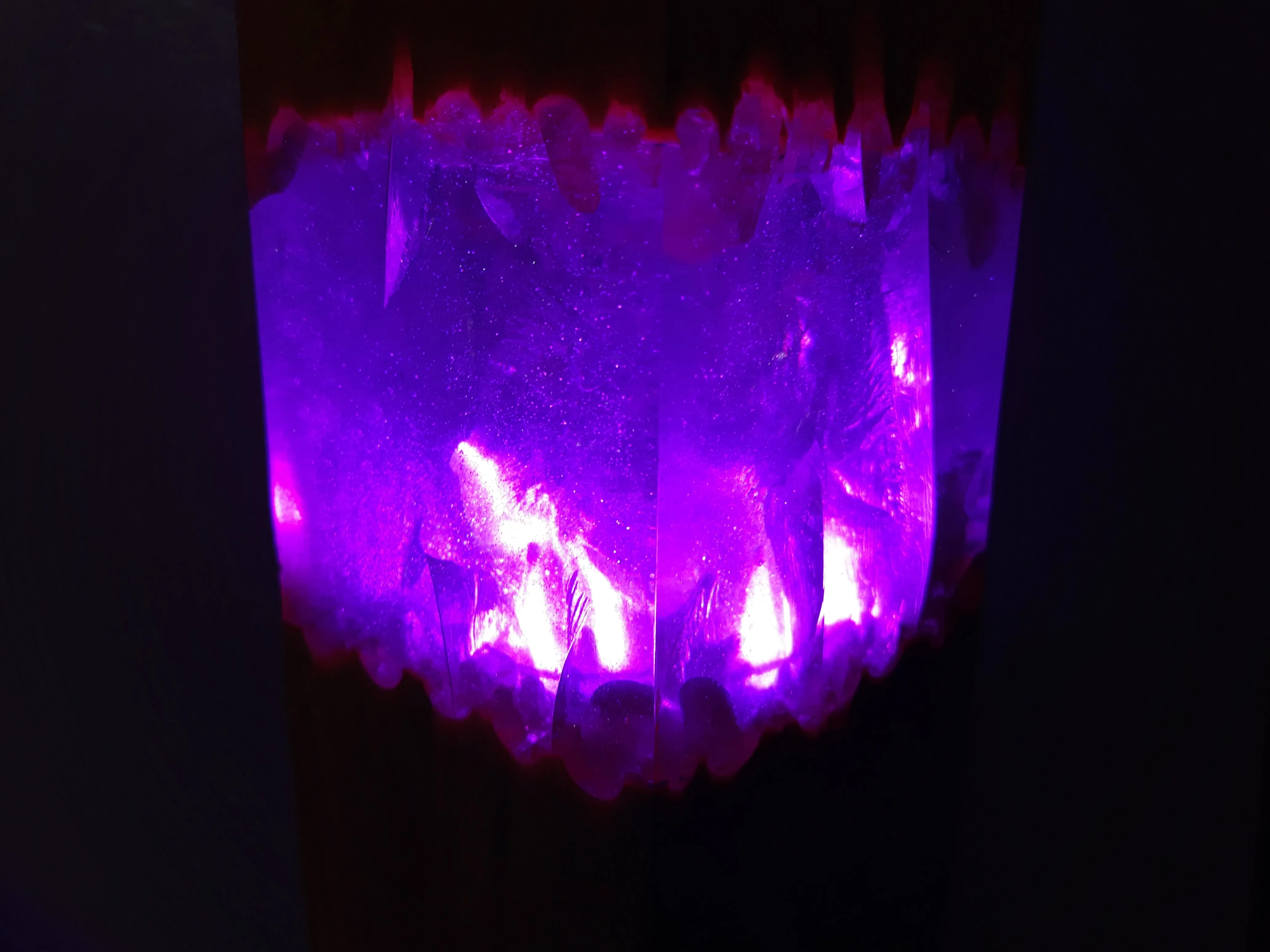 Handmade by me resin colour changing LAMP-made by me