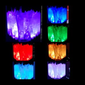 Handmade by me resin colour changing LAMP-made by me