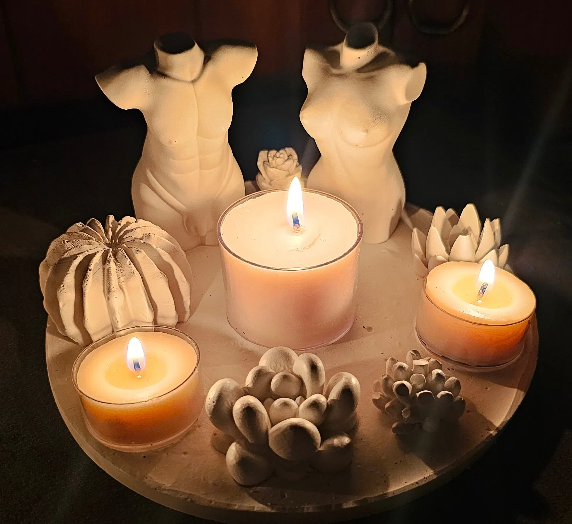 HANDMADE CANDLE HOLDERs