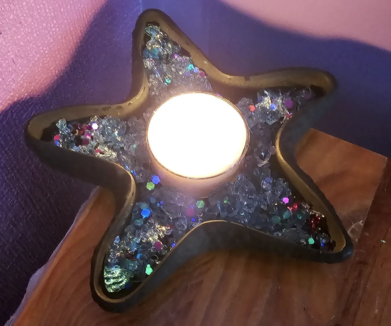 HANDMADE STARFISH CANDLE HOLDER