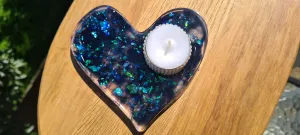 HANDMADE T LIGHT HOLDERS-made by me-loads of colours