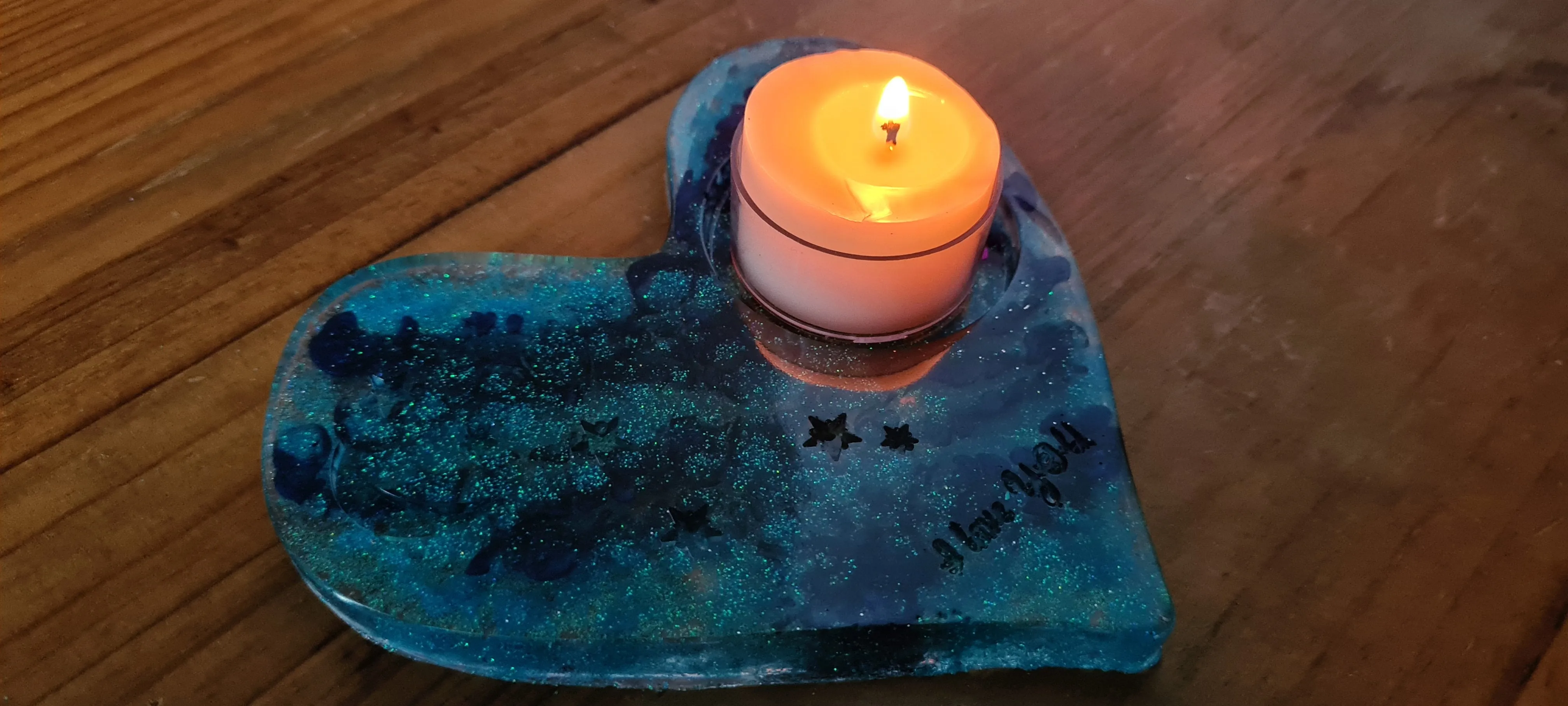 HANDMADE T LIGHT HOLDERS-made by me-loads of colours